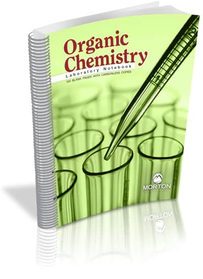 Organic Chemistry Laboratory Notebook: 100 Pages with Carbonless Copies