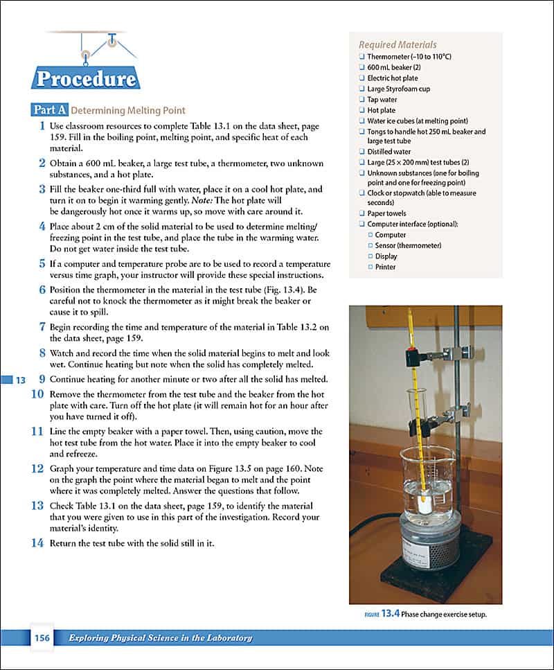 Exploring Physical Science in the Laboratory Morton Publishing