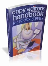 Copy Editors Handbook for Newspapers, 3e